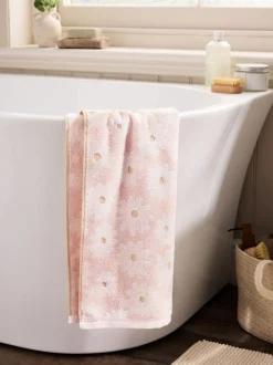 Handdoeken En Badmatten*Next Daisy 100% katoenen handdoeken Roze