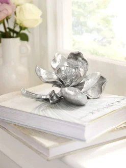 Decoraties*Next Decoratief bloemenornament Zilver