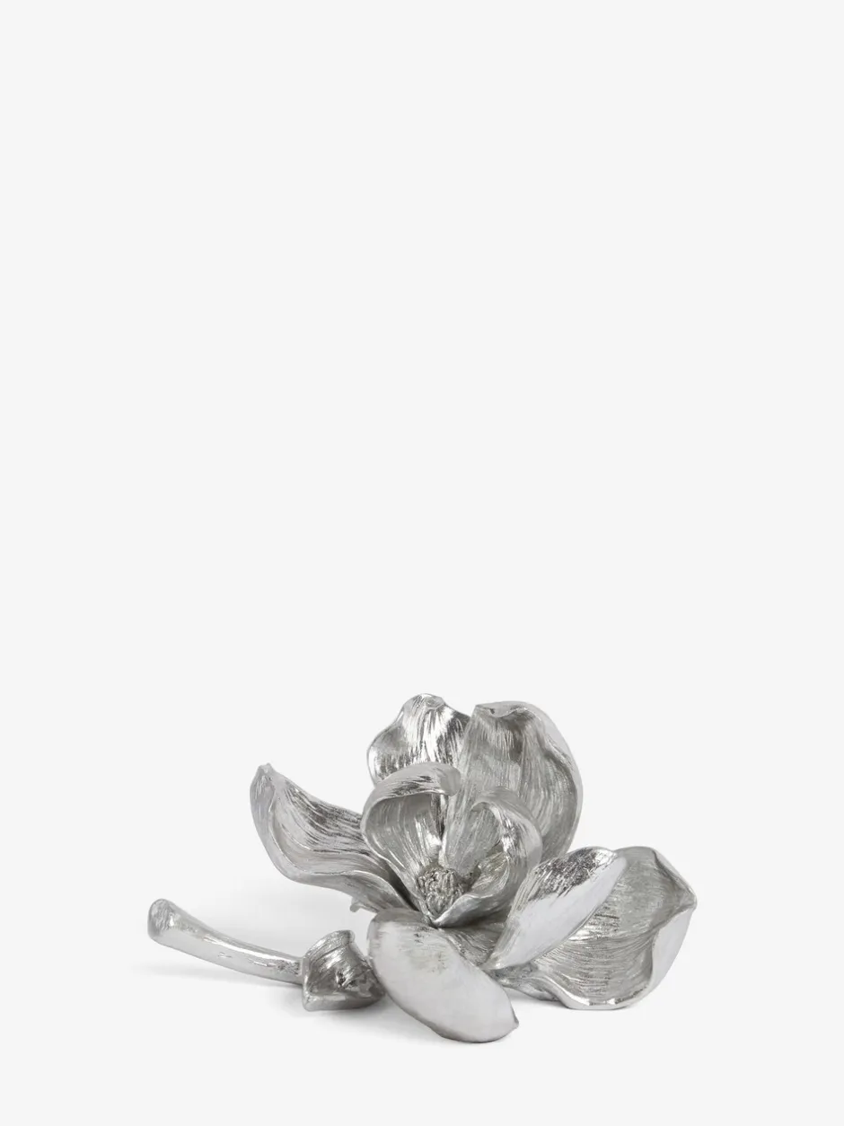 Decoraties*Next Decoratief bloemenornament Zilver