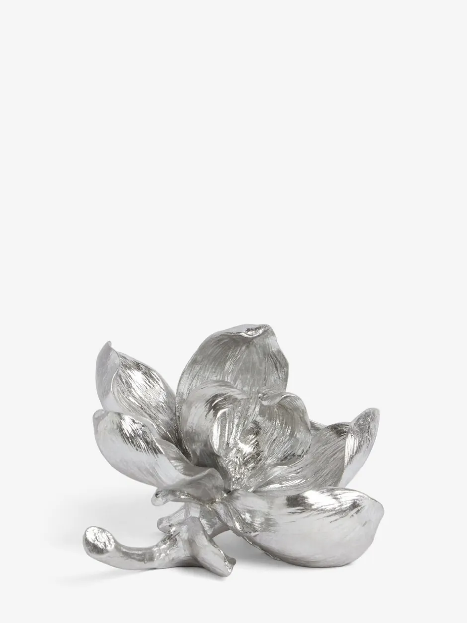 Decoraties*Next Decoratief bloemenornament Zilver