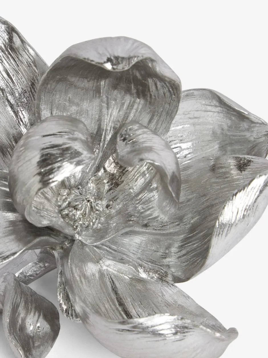 Decoraties*Next Decoratief bloemenornament Zilver