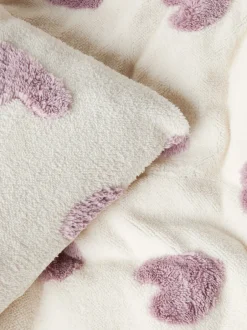 Kinderbeddengoed|Beddengoedsets En Dekbedovertrekken*Next Dekbedovertrek en kussensloop Fleece met hart