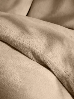 Beddengoedsets En Dekbedovertrekken|Next Dekbedovertrek- en kussensloopset van teddy fleece