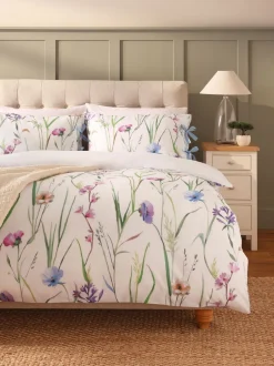 Beddengoedsets En Dekbedovertrekken*Next Dekbedovertrek en kussensloopset met lente- en weidebloemenprint