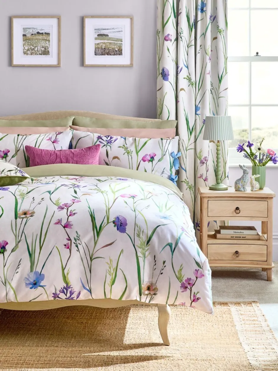 Beddengoedsets En Dekbedovertrekken*Next Dekbedovertrek en kussensloopset met lente- en weidebloemenprint