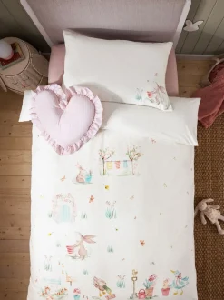 Kinderbeddengoed*Next Dekbedovertrekset van 100% katoen met textuur en print