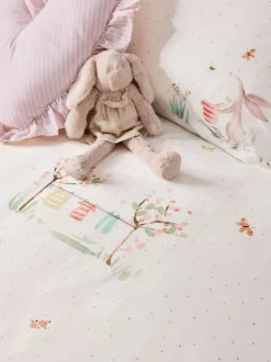 Kinderbeddengoed*Next Dekbedovertrekset van 100% katoen met textuur en print