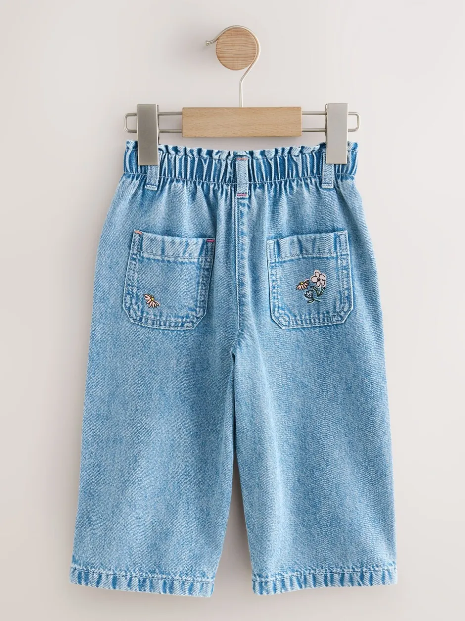 Jeans En Joggingbroeken|Jeans|Next Denim - Jeans met bloemenprint (3mnd-7jr)