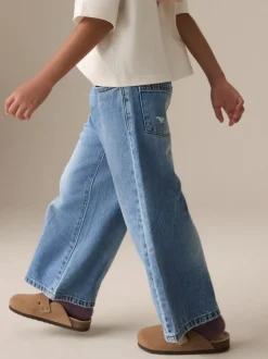 Jeans|Next - Jeans met extra wijde pijpen (3-16jr) Denim