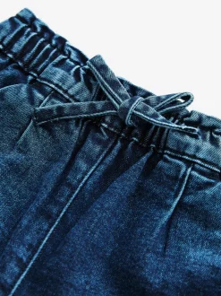 Jeans En Joggingbroeken|Jeans|Next - Jeans met gestrikte taille (3 mnd-7 jr) Denim