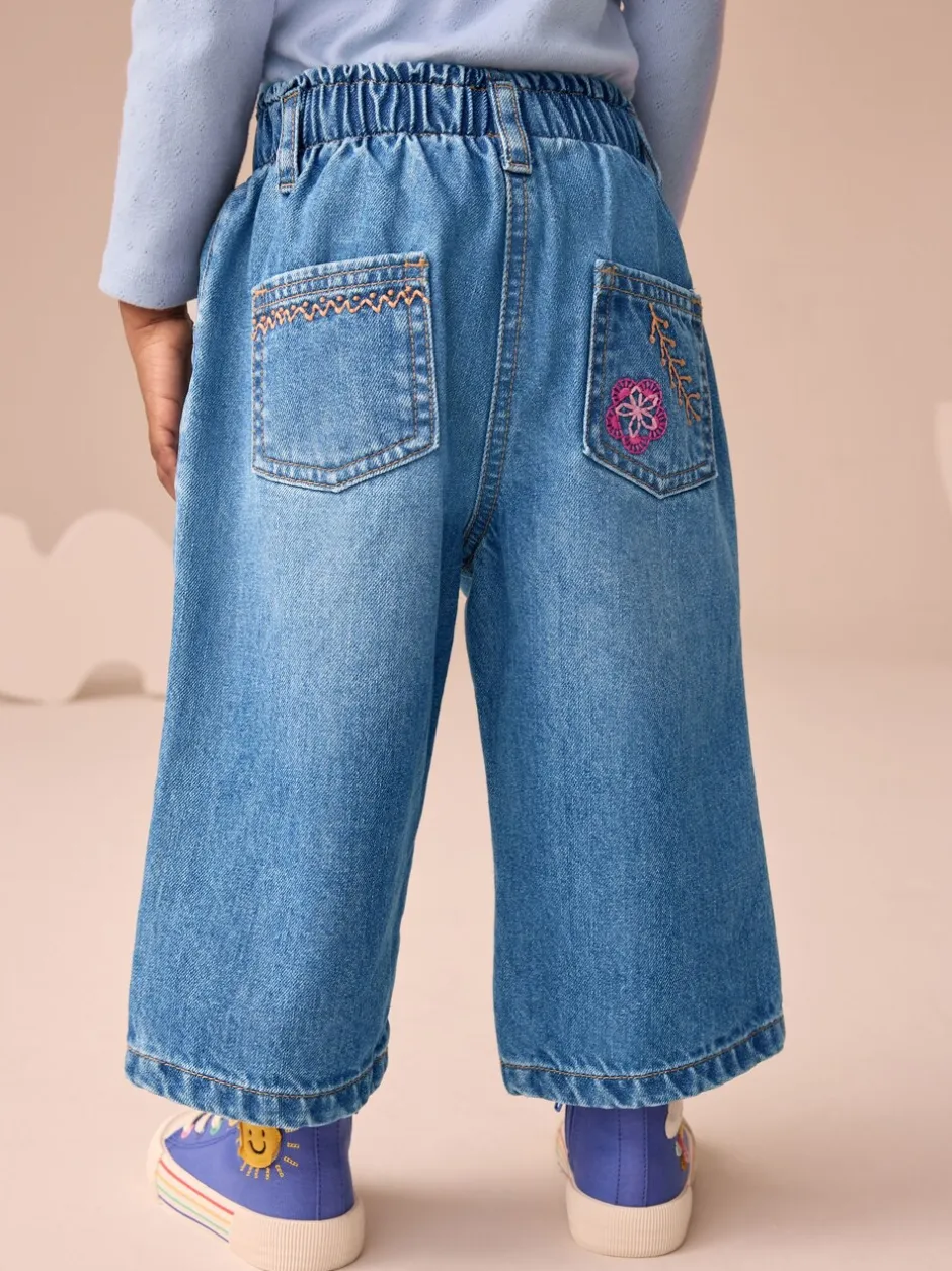 Jeans En Joggingbroeken|Jeans|Next Denim - Jeans versierd met eenhoorns (3mnd-7jr)
