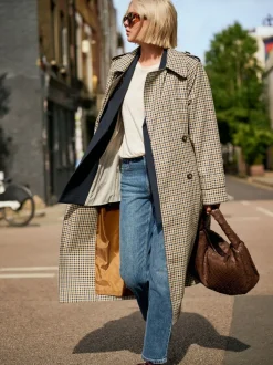 Jeans*Next - Mom Comfort Jeans met Stretch Column Denim donkerblauw