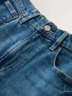 Jeans*Next - Mom Comfort Jeans met Stretch Column Denim donkerblauw