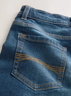 Jeans*Next - Stretchjeans 2 stuks (3-17jr) Denim Donkerblauw/Bleek