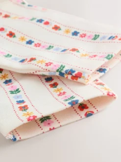 Rompertjes En Tuinbroeken|Tuinbroeken|Next - Set van bretelbroek en bodysuit met lange mouwen 2 -delig (0mnd -3jr) Denim met borduursel