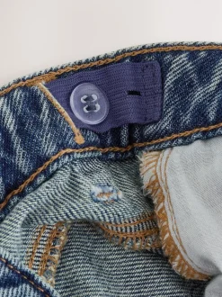 Jeans En Joggingbroeken|Jeans*Next Denim tint - Superwijde Denim Cargobroeken (3-16jr)