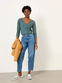 Jeans|Fat Face - FatFace Taper Leg Jean Denim vintage