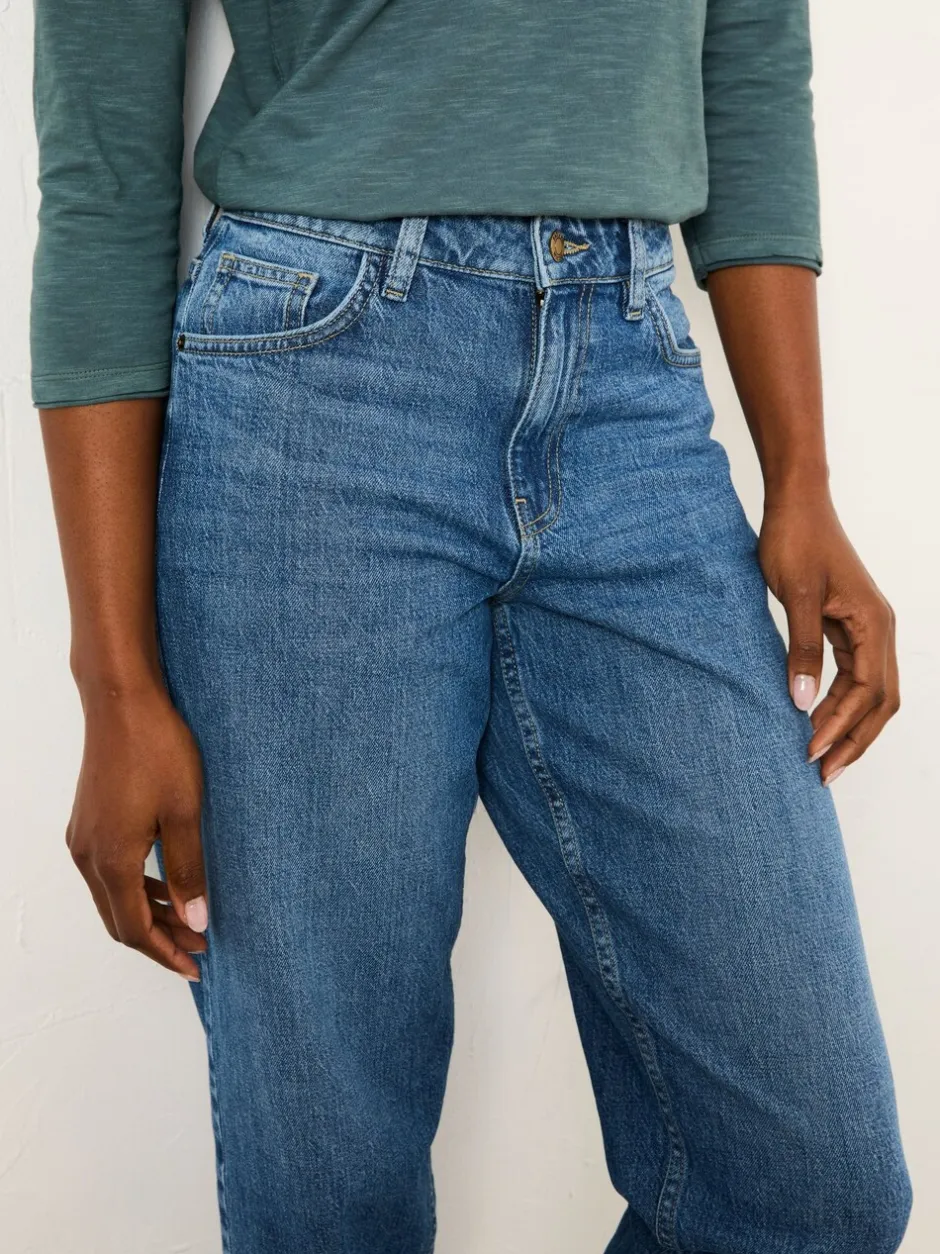 Jeans|Fat Face - FatFace Taper Leg Jean Denim vintage