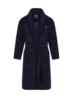Kamerjassen En Badjassen*Lyle & Scott Denimblauw - kamerjas