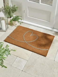 Deurmatten|Vloerkleden En Lopers*Next Deurmat met gevlochten hart