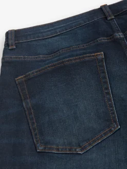 Jeans|Next Diepblauw - Slim Fit - Authentieke stretch denim jeans