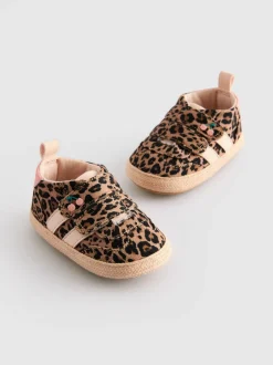 Babyschoenen|Next - Babyschoentjes met klittenbandsluiting (0 - 24 mnd) Dierenprint
