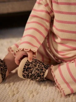Babyschoenen|Next - Babyschoentjes met klittenbandsluiting (0 - 24 mnd) Dierenprint