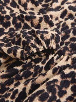 Jurken*Next Dierenprint - Jersey jurk met lange mouwen (3-16 jr)