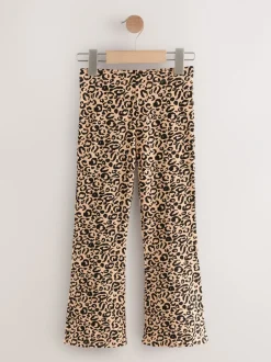 Broeken En Leggings|Next - Uitlopende legging (3-16jr) Dierenprint/Rood