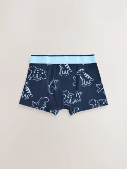 Ondergoed*Next - Junior karakter trunks 5 verpakking (1,5-16jr) Dino Checkerboard