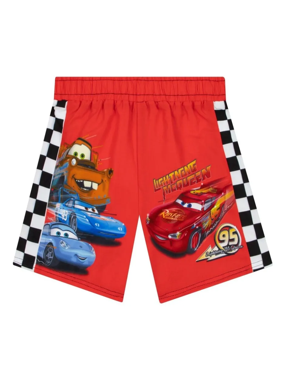Badkleding*Character Disney Cars Lightning McQueen zwembroek met print