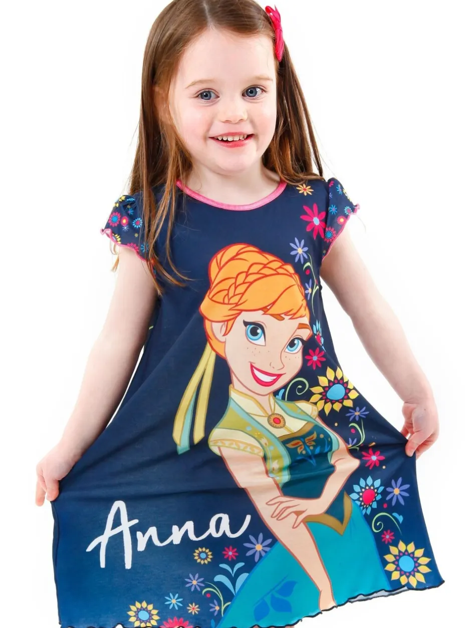 Nachtponnen|Character Disney Frozen nachtjapon met karakteristieke print