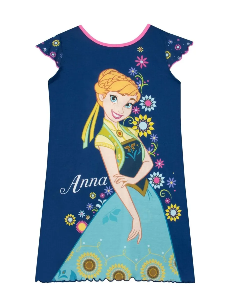 Nachtponnen|Character Disney Frozen nachtjapon met karakteristieke print