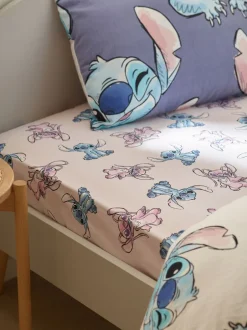 Kinderbeddengoed|Beddenlakens En Kussenslopen|Next Disney Lilo & Stitch 100% Cotton Fitted Sheet
