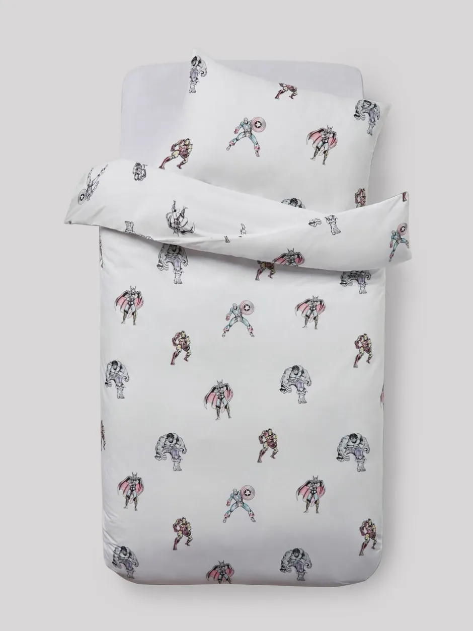 Beddengoedsets En Dekbedovertrekken*Next Disney Marvel Avengers set van 100% katoenen dekbedovertrek en kussensloop