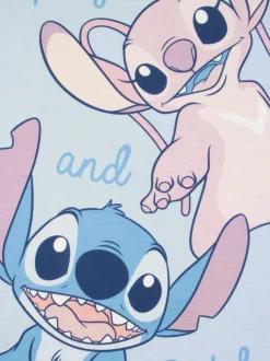 Nachtponnen|Character Disney nachthemd met Lilo and Stitch-figuurtje