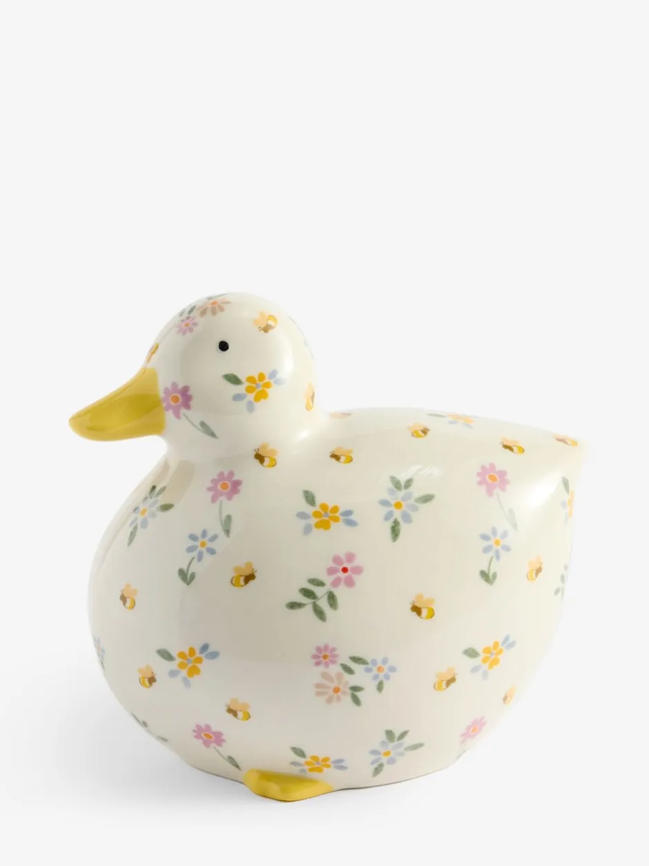 Decoraties|Next Ditsy Floral Ceramic Duck Ornament