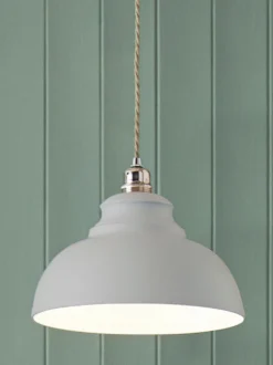 Lampenkappen|Verlichting|Next Dixon Easy-fit hanglamp Grijs