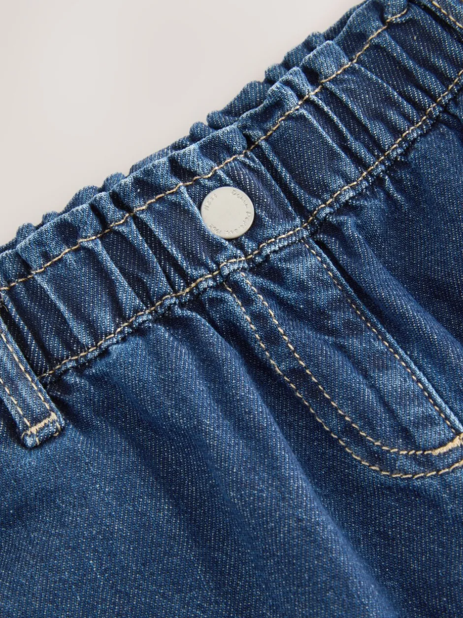 Jeans En Joggingbroeken|Jeans|Next - Jeans met wijde pijpen (3 mnd-7 jr) Donker gewassen denim