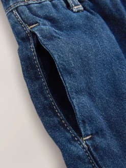 Jeans En Joggingbroeken|Jeans|Next - Jeans met wijde pijpen (3 mnd-7 jr) Donker gewassen denim