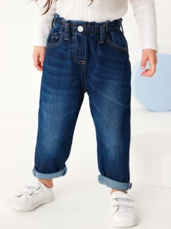 Jeans En Joggingbroeken|Jeans|Next - Mom jeans (3 mnd-7 jr) Donker gewassen denim