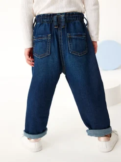 Jeans En Joggingbroeken|Jeans|Next - Mom jeans (3 mnd-7 jr) Donker gewassen denim