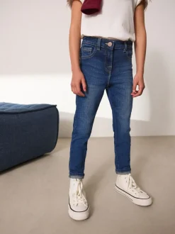 Jeans|Next - Skinny jeans (3-16 jr) Donker gewassen denim