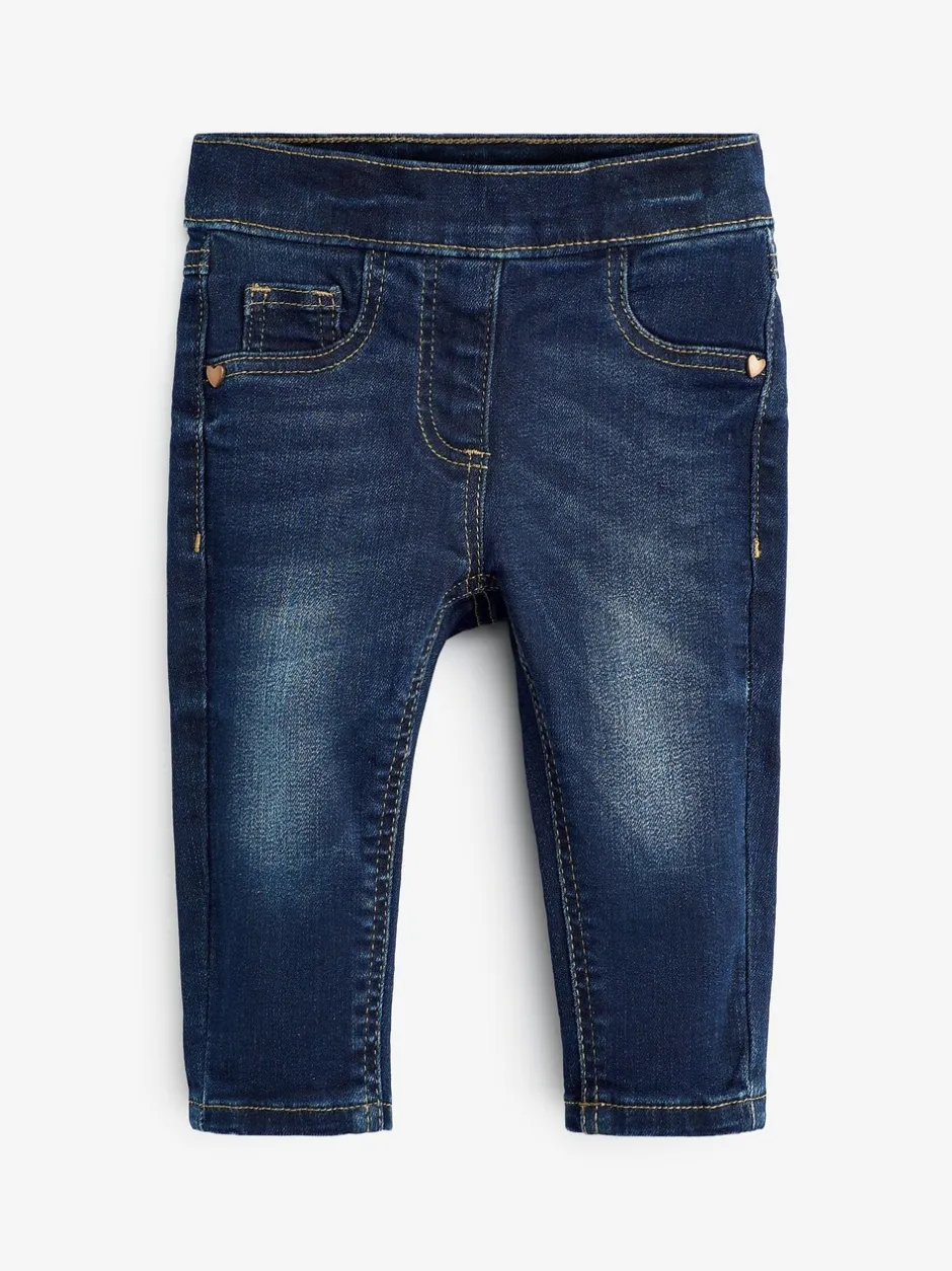 Jeans En Joggingbroeken|Jeans|Next - Superskinny-fit jegging (3 mnd-7 jr) Donker gewassen denim