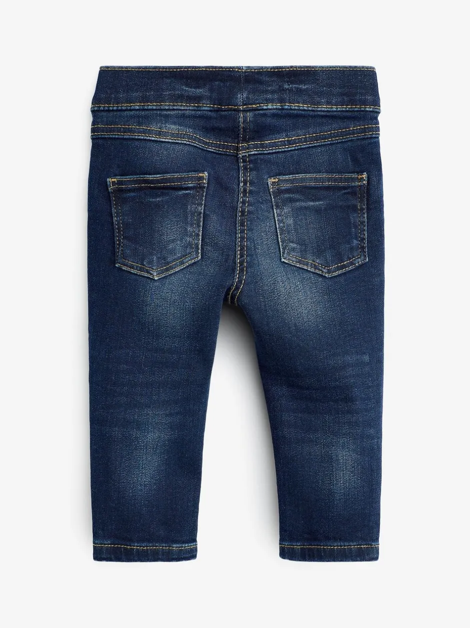 Jeans En Joggingbroeken|Jeans|Next - Superskinny-fit jegging (3 mnd-7 jr) Donker gewassen denim
