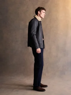 Jeans|Next - Bootcut - Vintage wash denim jeans Donker indigo met wassing