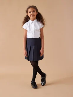 Schoolkleding|Shorts En Rokken|Next Donkerblauw - 2 Geplooide schoolrokken (3-16jr)