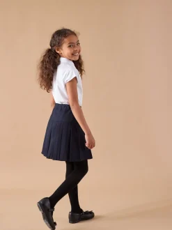 Schoolkleding|Shorts En Rokken|Next Donkerblauw - 2 Geplooide schoolrokken (3-16jr)
