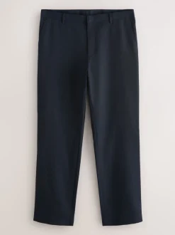 Formele Broek*Next - 2 Modieuze broeken zonder bandplooi Donkerblauw