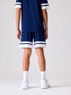Schoolkleding|Shorts*adidas Donkerblauw - Squadra 25 kindershorts